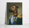Der General - Portrait von deinem Haustier in Uniform